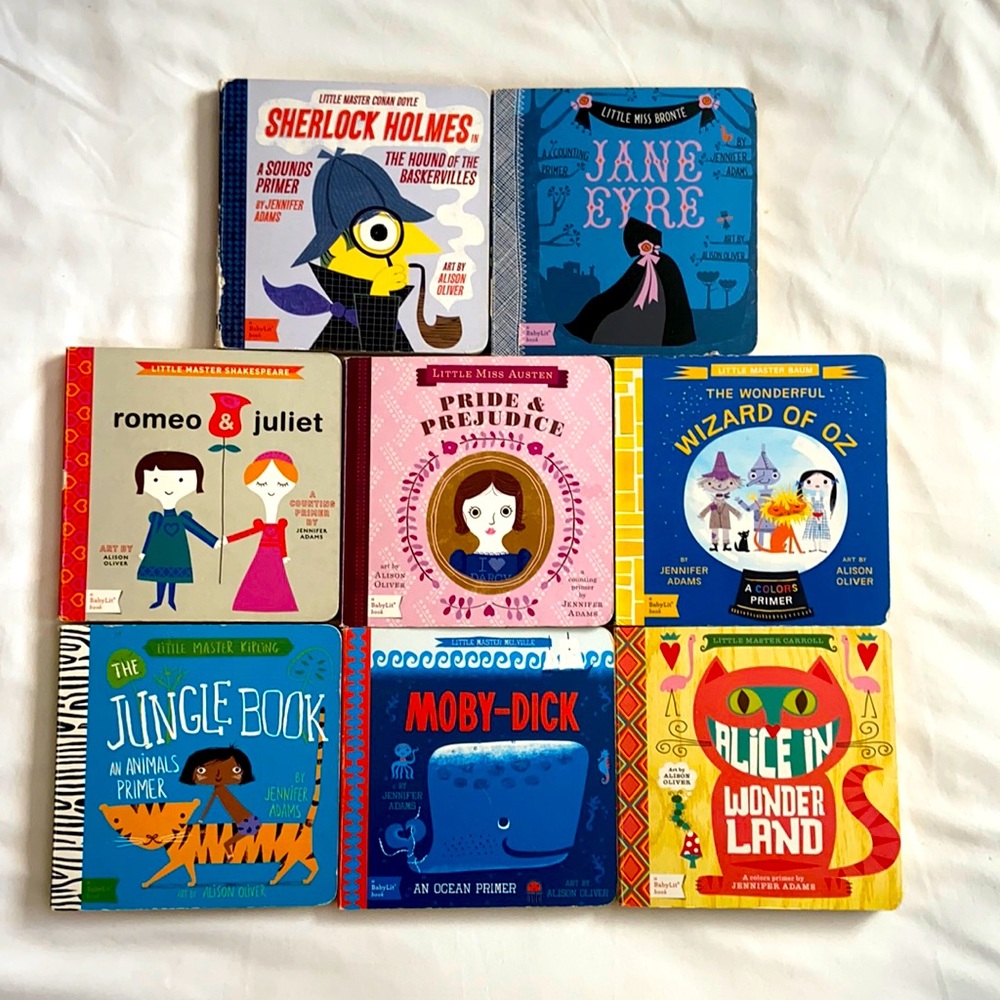 The Classic BabyLit Collection: 8 Board Book Box Set
